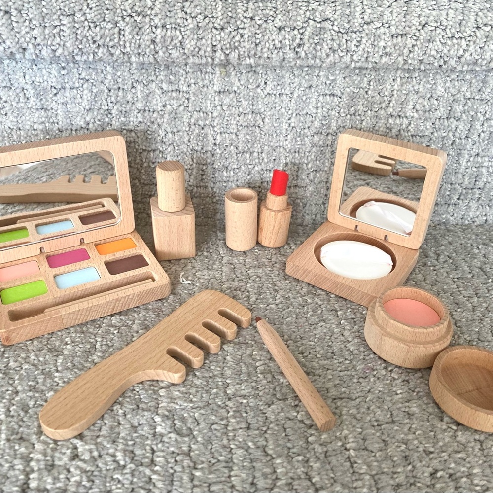 Wooden Toy Kids Makeup Set